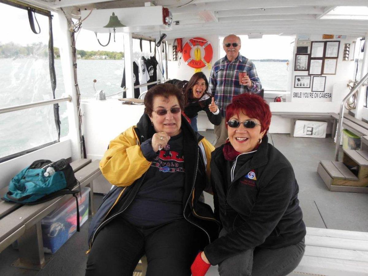 a man and a woman posing for a picture