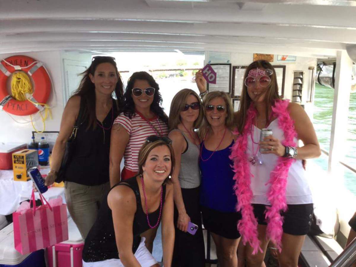 a group of people posing for a photo