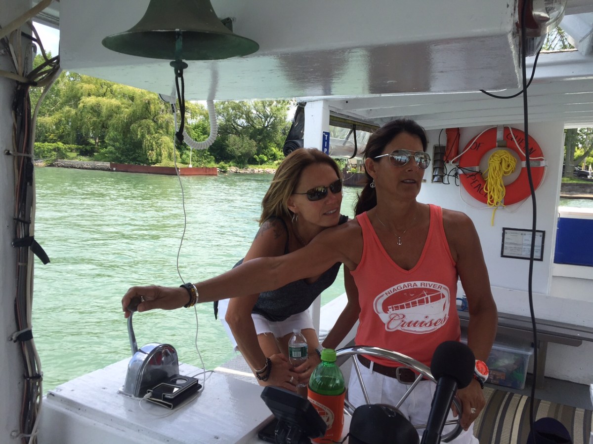 a man and a woman holding a wine glass