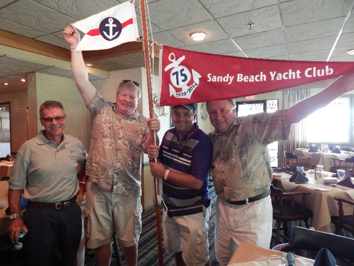 Bob Beckel et al. standing in a room