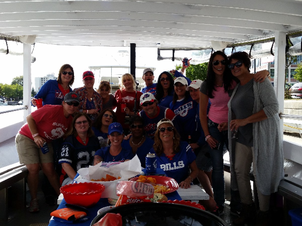 a group of people posing for the camera