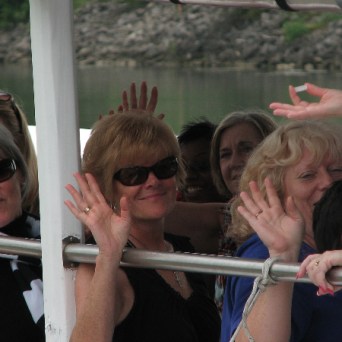 a group of people that are brushing their teeth