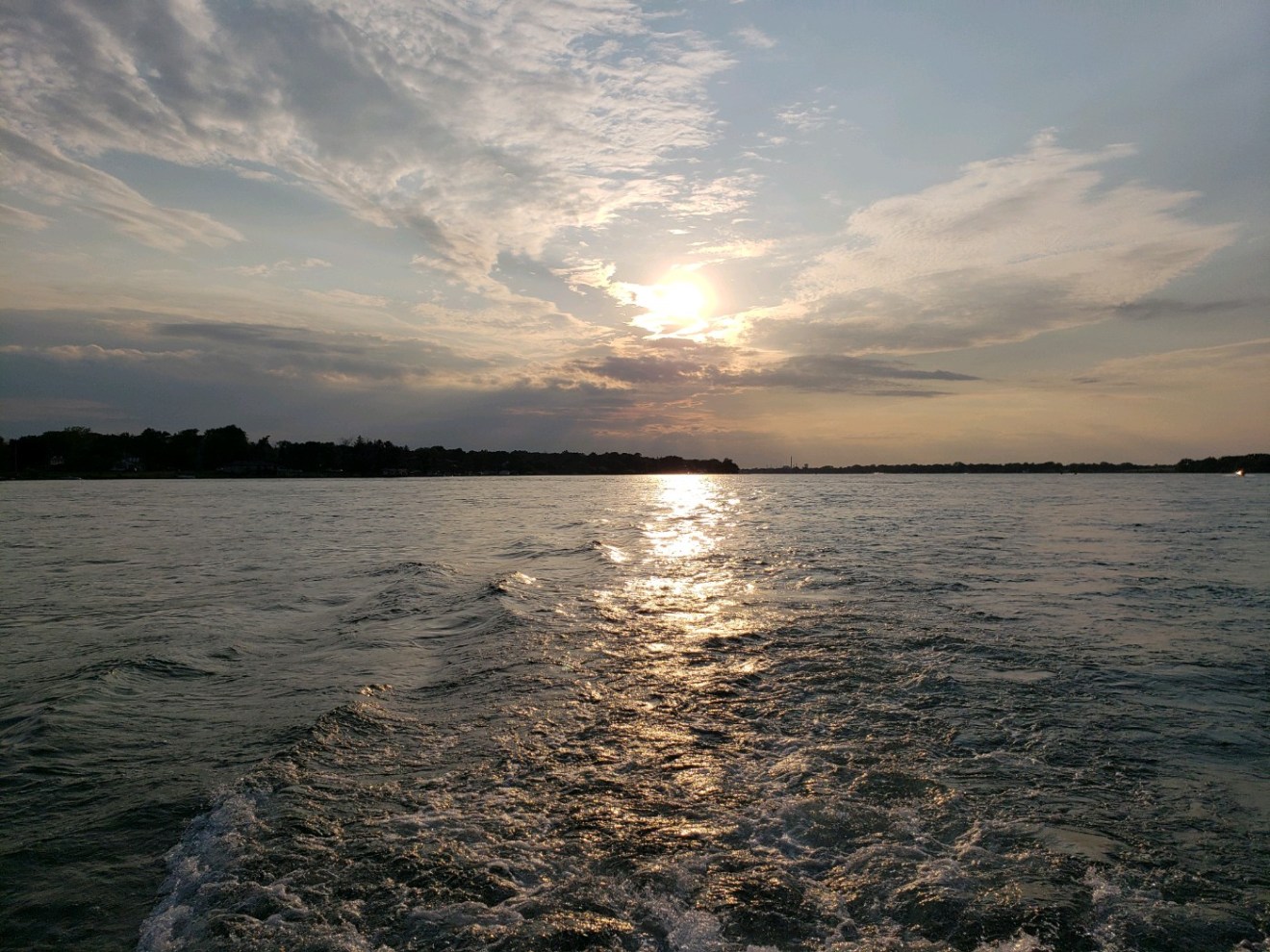 a large body of water